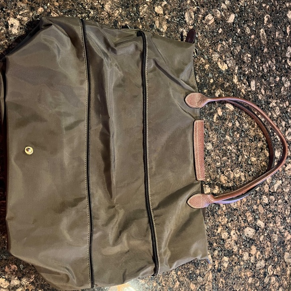 Longchamp LePliage Expandable Tote Green - Picture 2 of 4